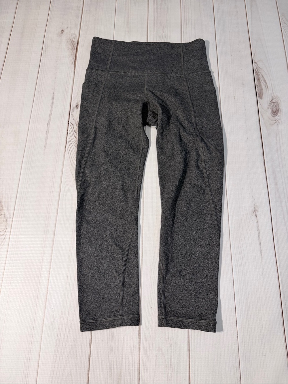 Athleta Heathered Charcoal Gray Active Leggings - XS